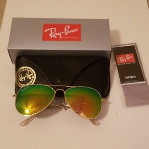 Ray-Ban RB3025 Aviator Multi Flash Lenses